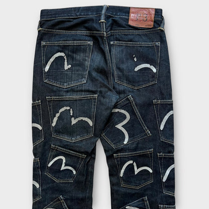 Jeans Evisu Multi Pocket Lot 2000 - FR30