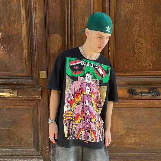 T-shirt Supreme Noir Gilbert & George Death - XL