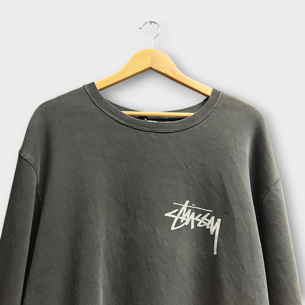 sweat stussy Gris - XXL