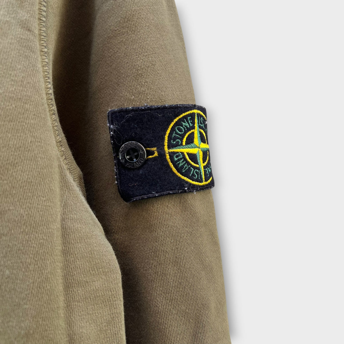 Sweat Stone Island kaki - S