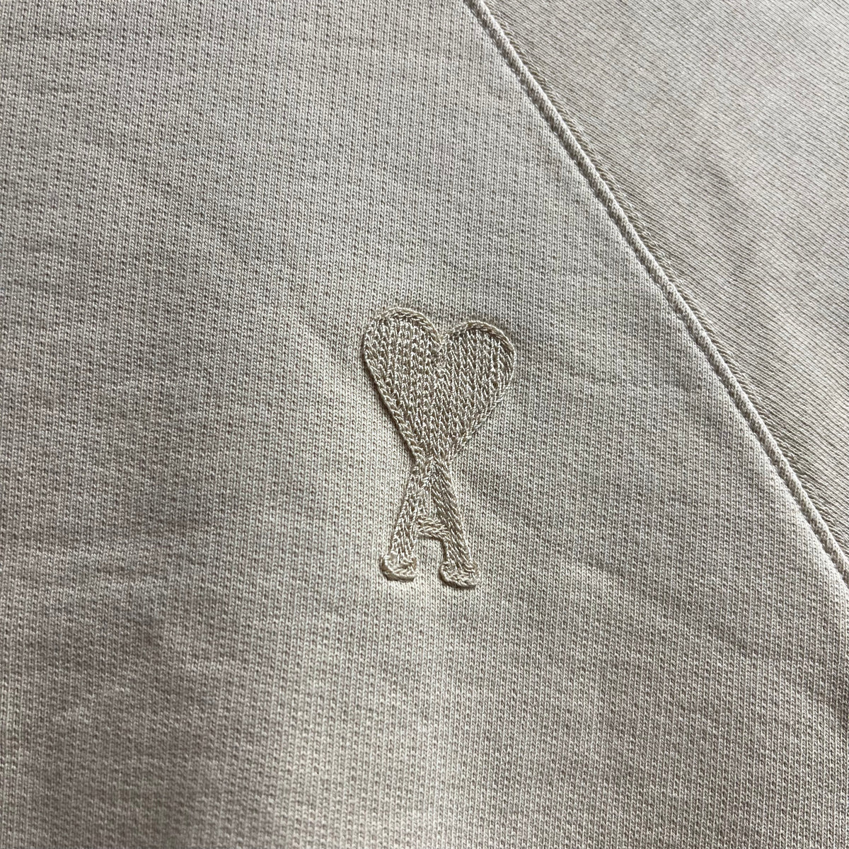 Sweat Ami Paris beige - S