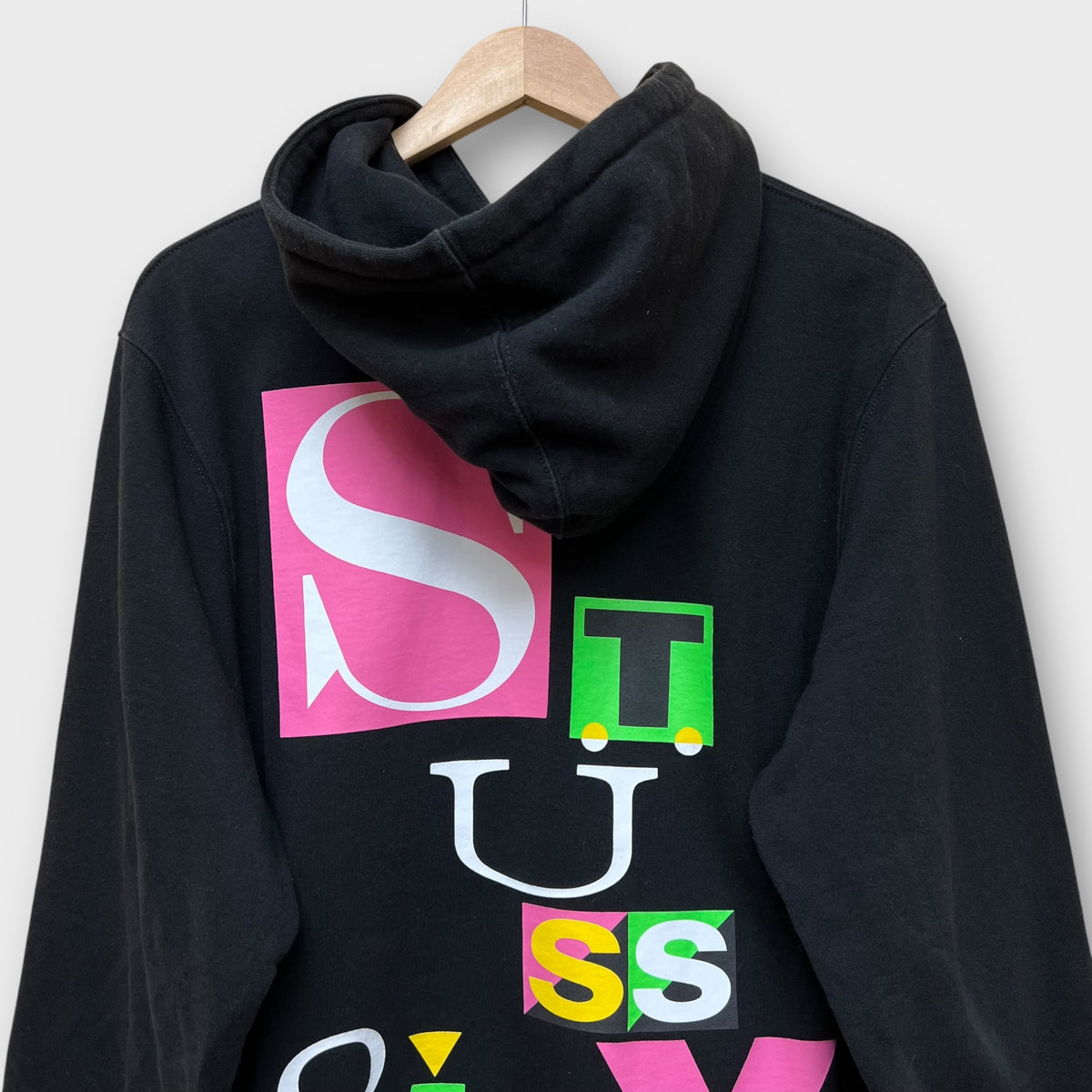 Hoodie stussy Noir - S