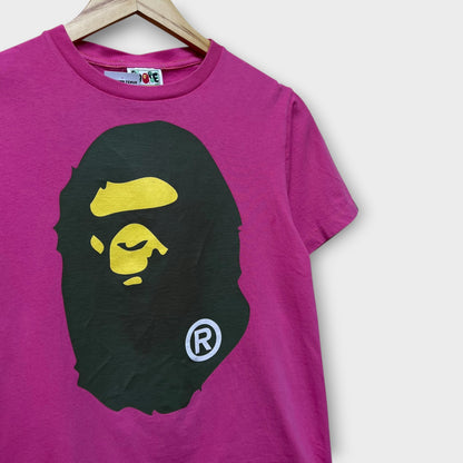 T-shirt Bape rose - S femme fit XS