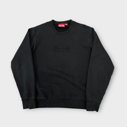 Supreme Cutout Box Logo noir - M