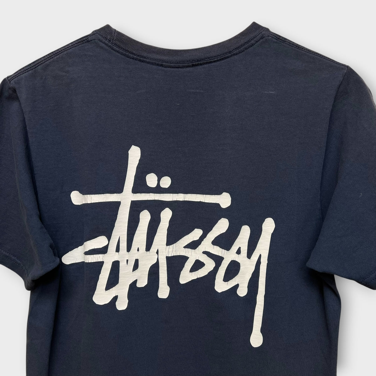 Basic tee Stussy bleu marine - S