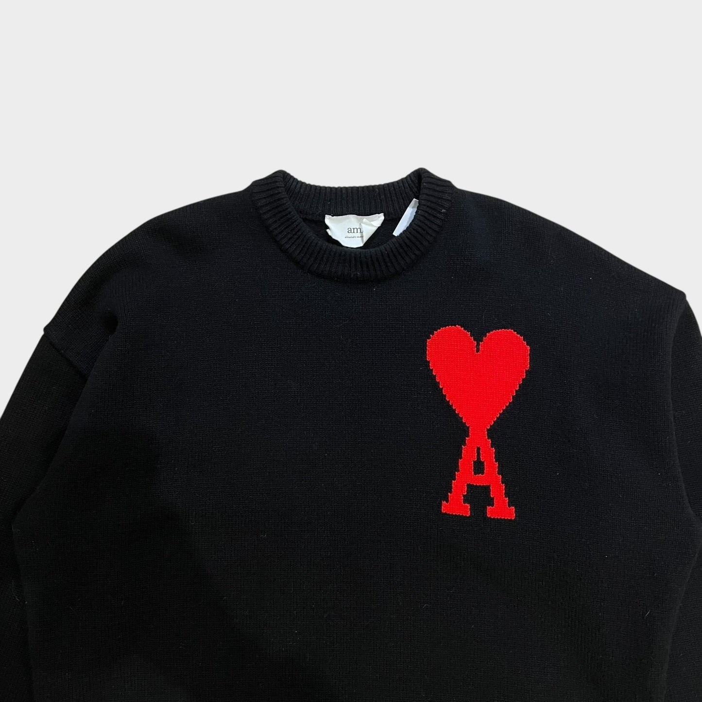 Pull Ami Noir En Laine - M