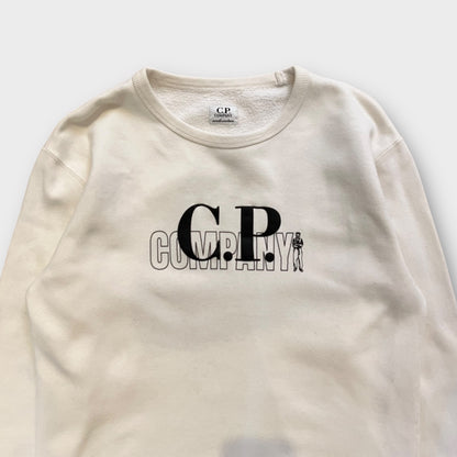 Sweat CP Company Blanc - S