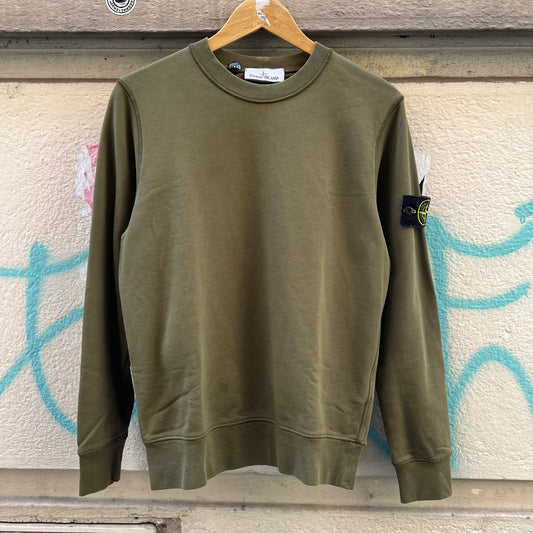 Sweat Stone Island kaki - S