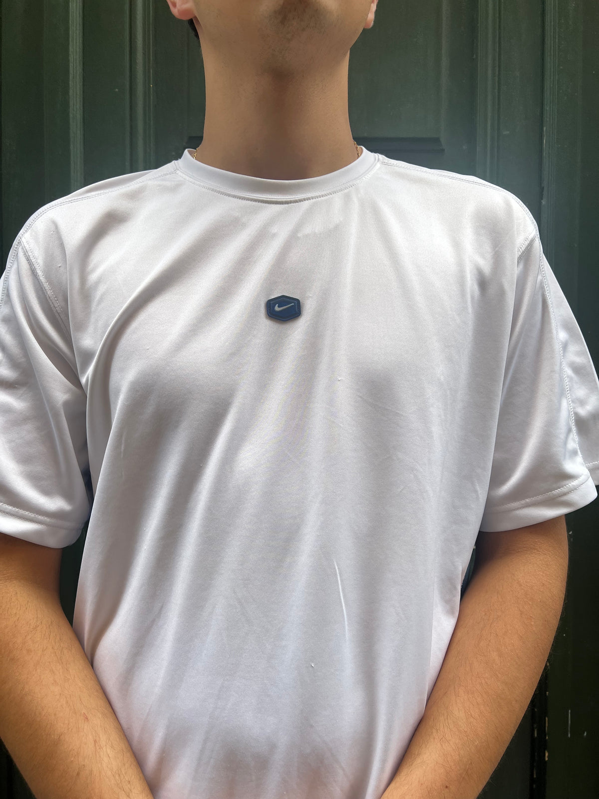 Maillot Nike vintage 00's blanc - XL