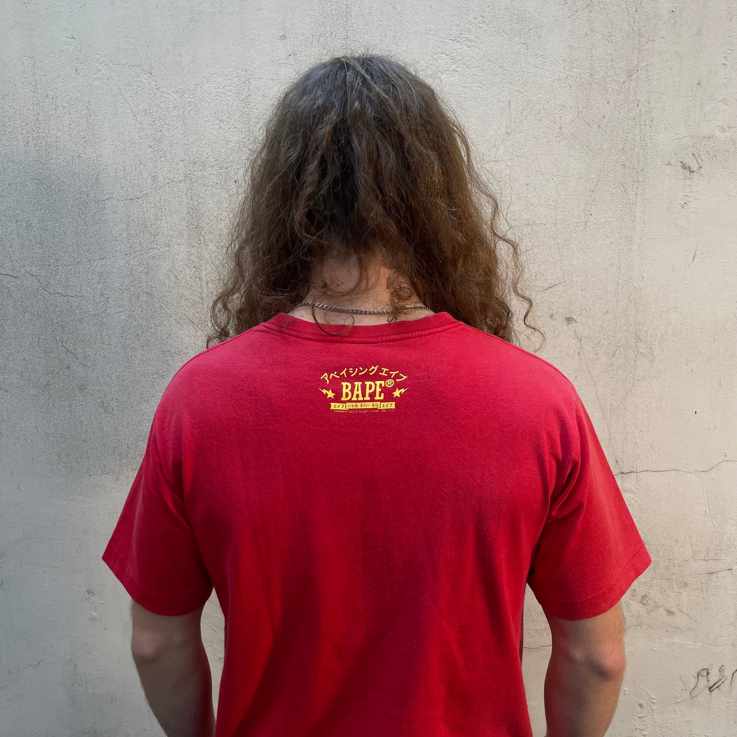 T-shirt Bape rouge de 2013 - M