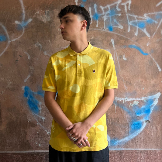 Polo Bape Jaune - XL