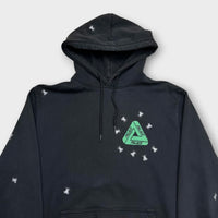 Hoodie Palace Noir / Vert - L