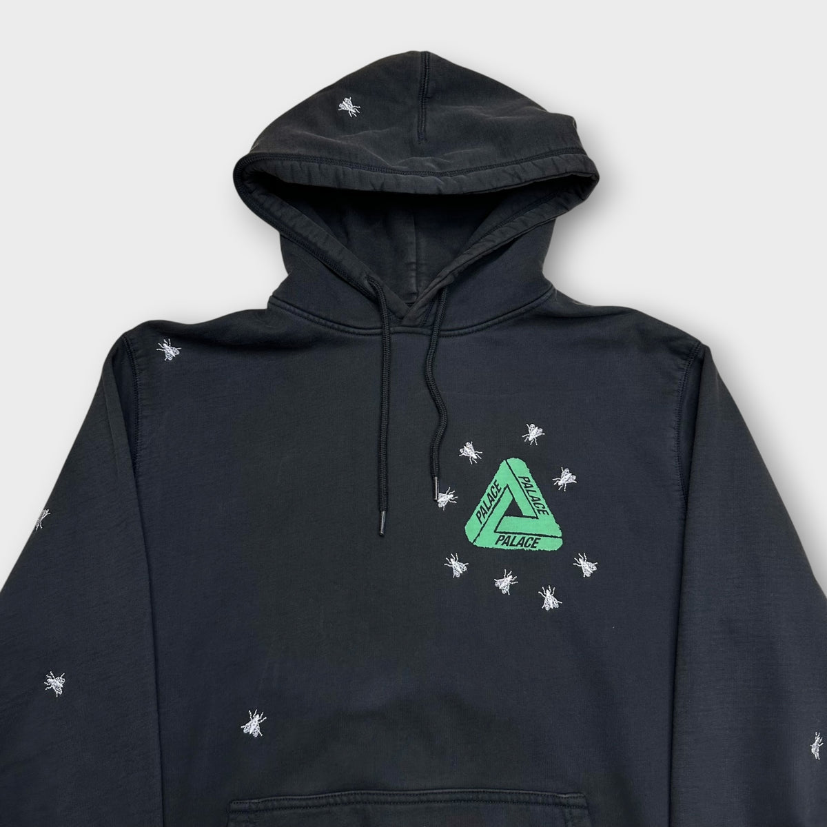 Hoodie Palace Noir / Vert - L