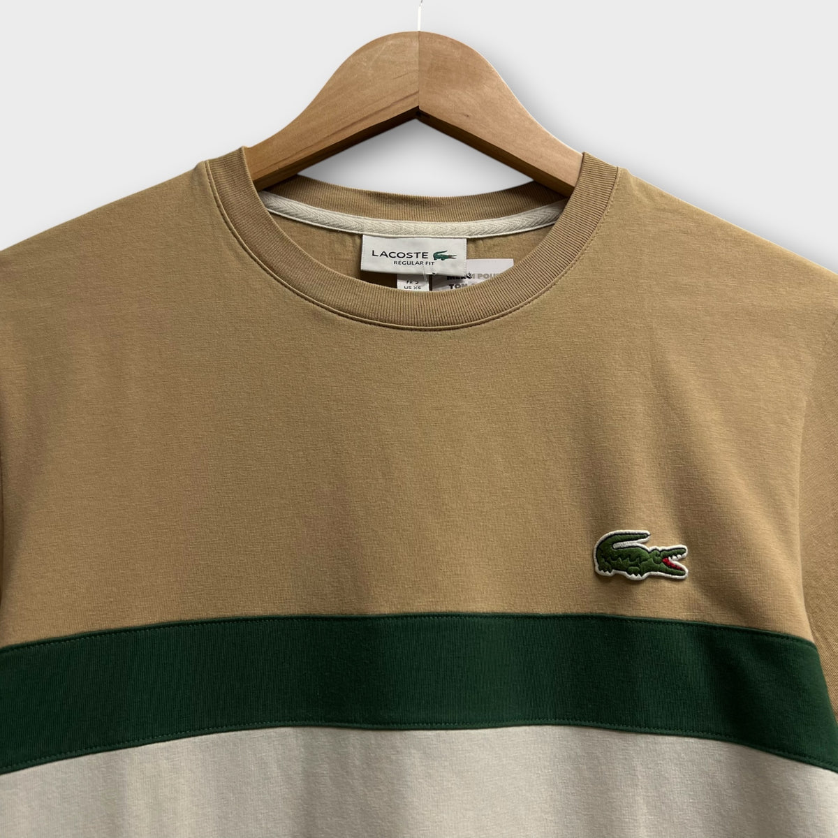 T-shirt Lacoste Beige  - XS