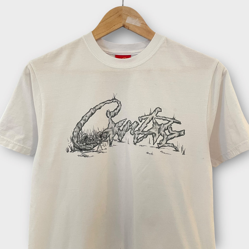 T-shirt Corteiz blanc "Sniper" - S