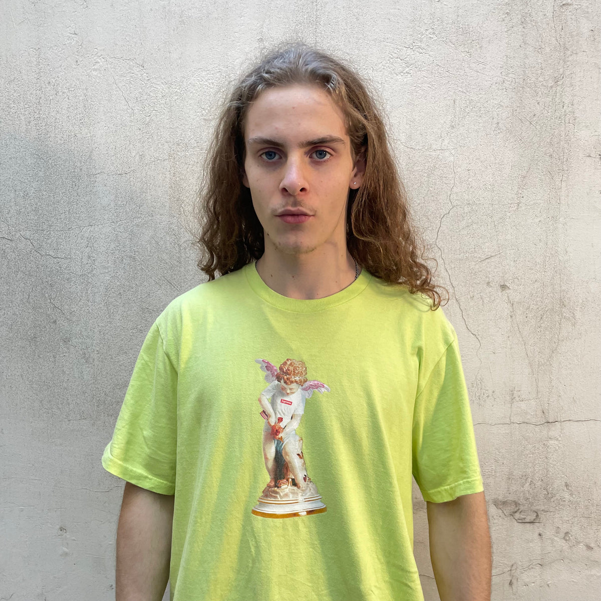 Supreme Cupidon tee vcert (taché) - L