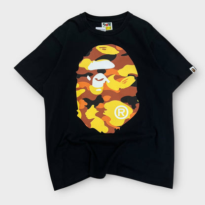 T-shirt Bape "1st Camo" Big Ape Head - M