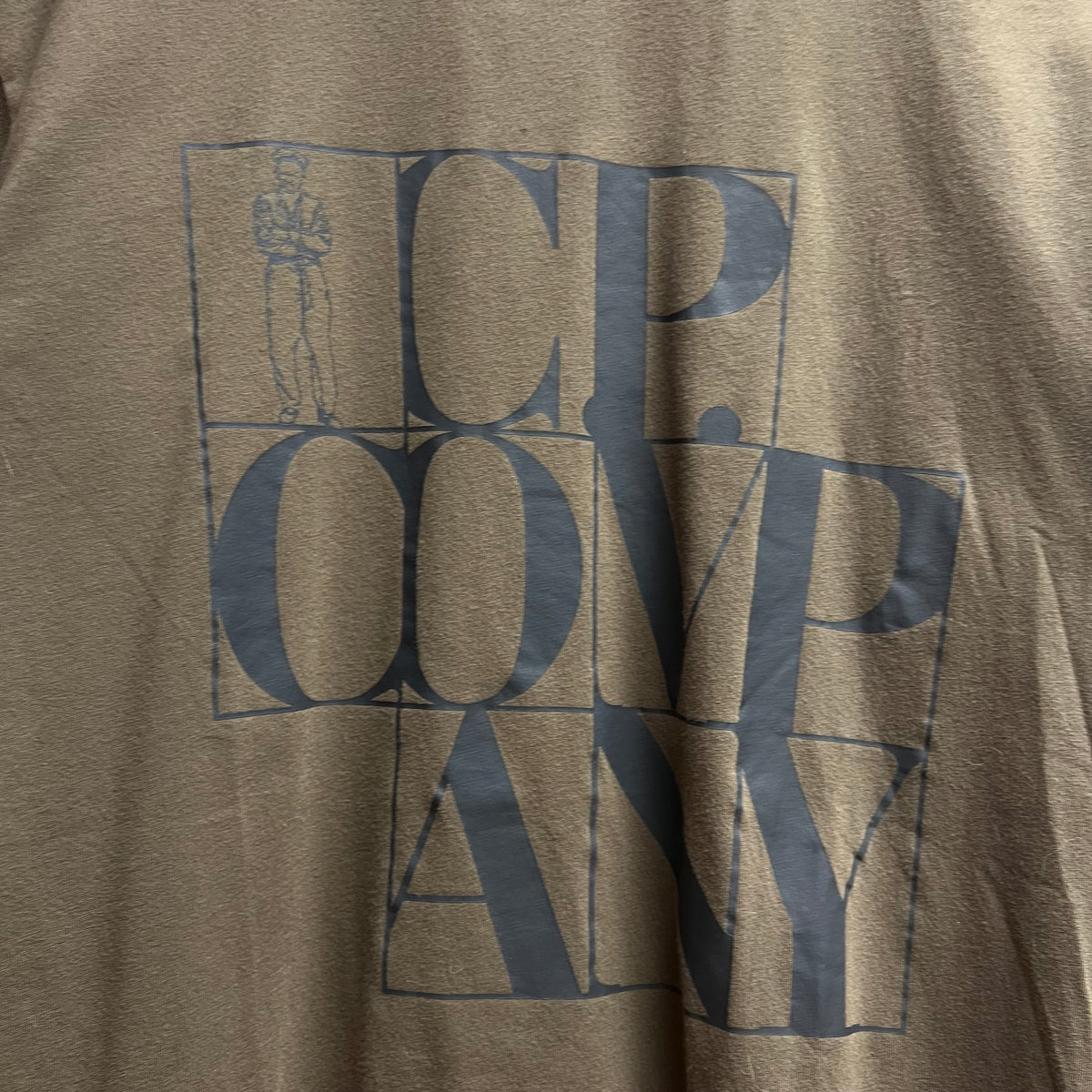 T-Shirt Cp Company Kaki - XS