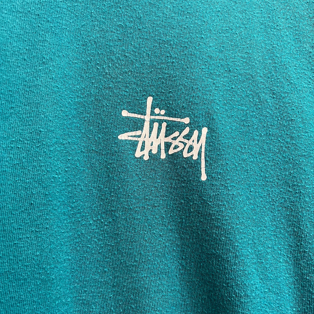 T-shirt Stussy manche longue bleu - M
