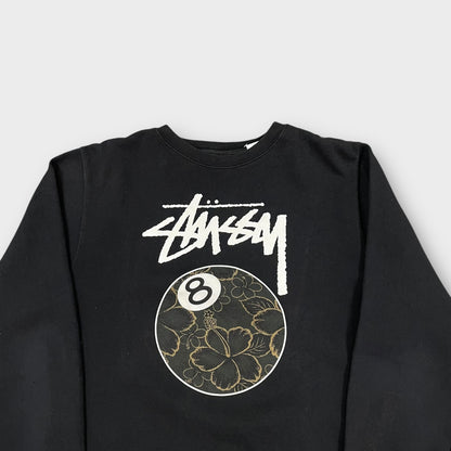 Sweat Stussy 8ball flower - L