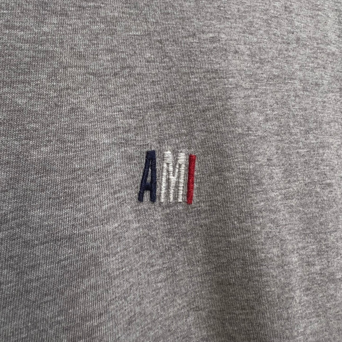 T-shirt Ami Paris Gris - L