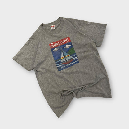 Supreme Voilier tee gris - M