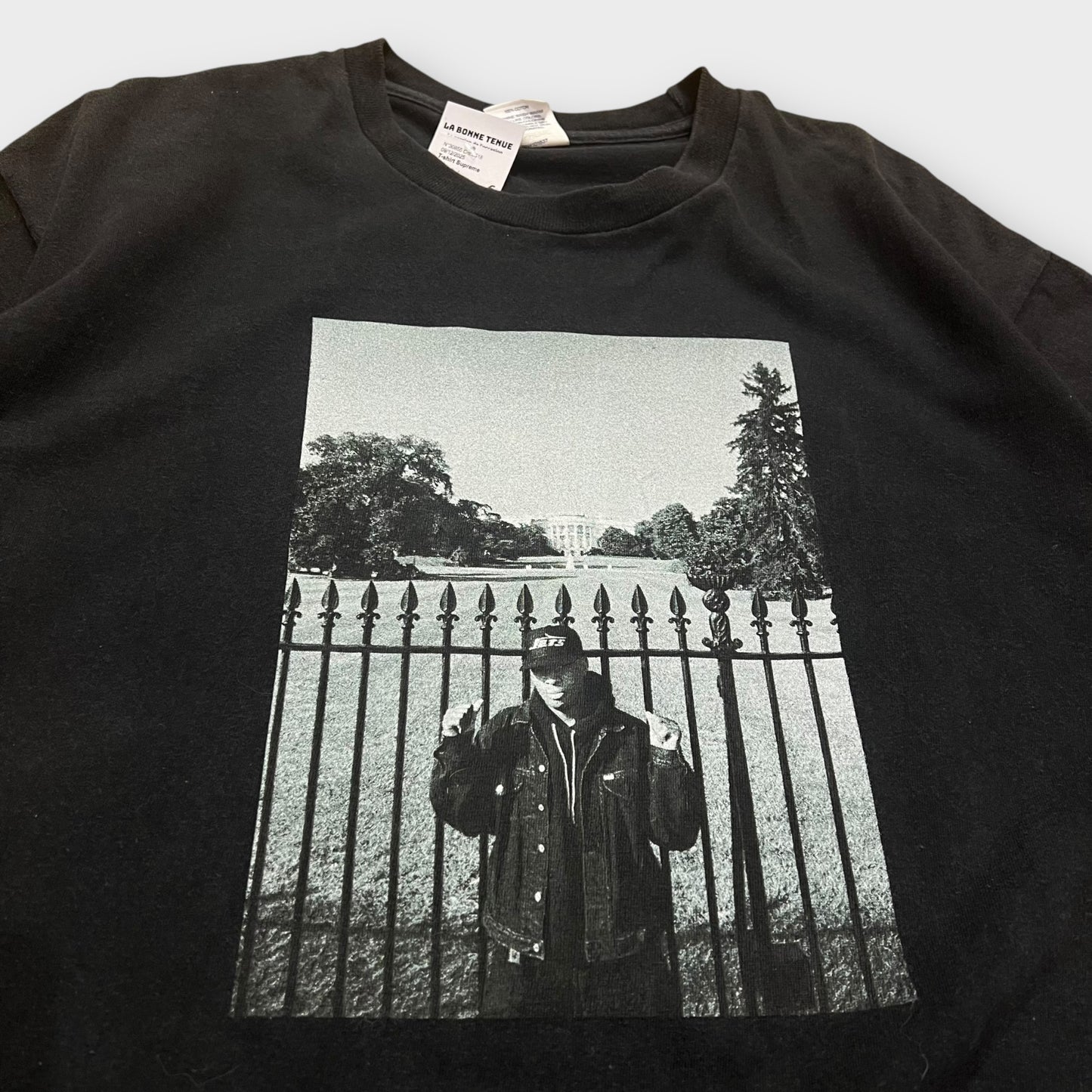 T-shirt Supreme X Under Cover X Public Enemy "Whitehouse" Noir - M