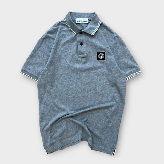 Polo Stone Island gris - s
