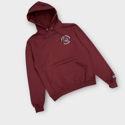 Hoodie Universitaire Champion bordeaux - S