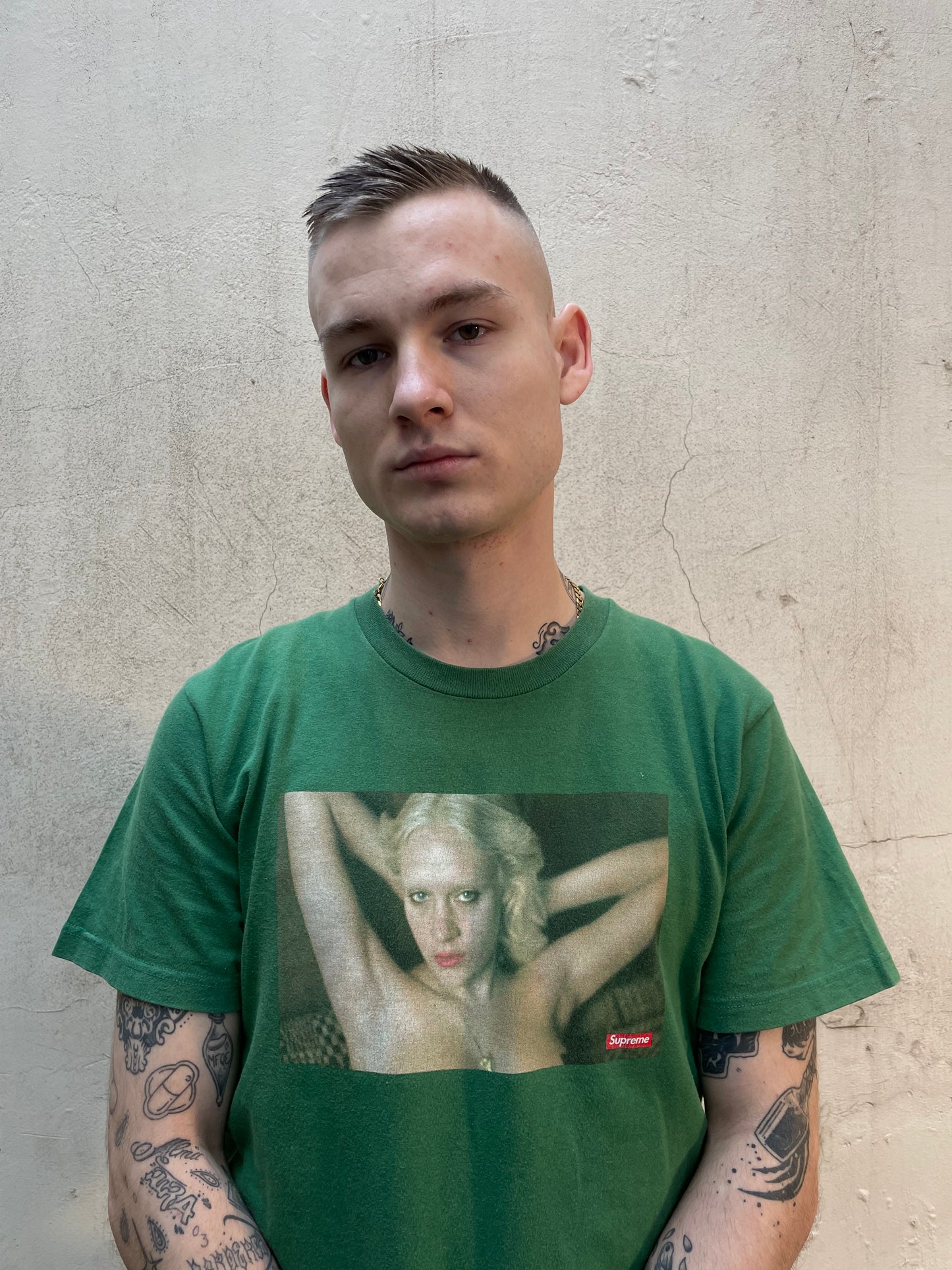 T-shirt Supreme Gummo Dot vert de 2022 - S