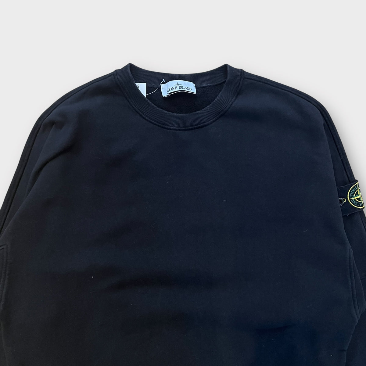 Sweat Stone Island Noir - M