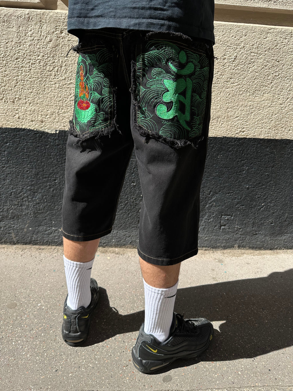 Short brodé y2k