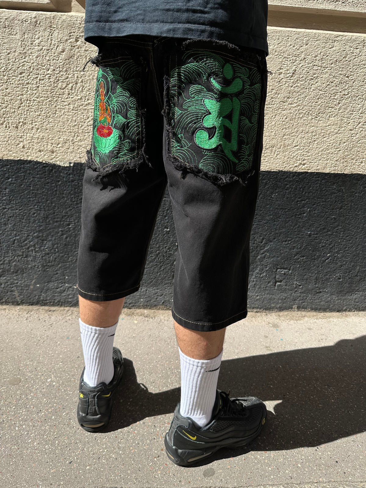 Short brodé y2k