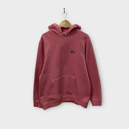 Hoodie Stussy rose basic logo - L