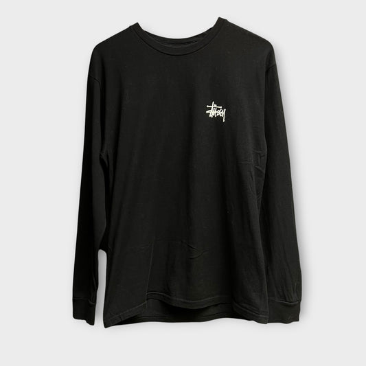 T-shirt manches longues Stussy noir - M