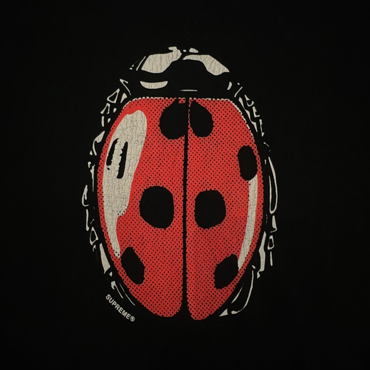 T-Shirt Supreme Noir "Bug Tee" - M