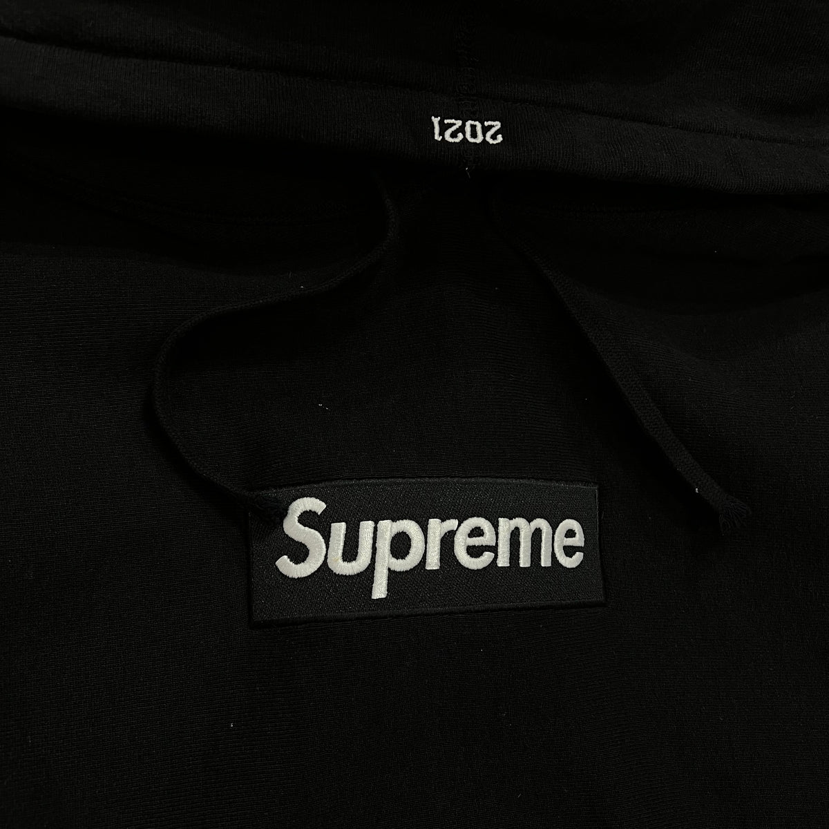 Hoodie Supreme Box Logo noir 2021 - M