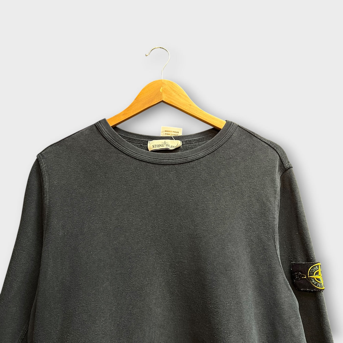 Sweat Stone Island Bleu Navy - M