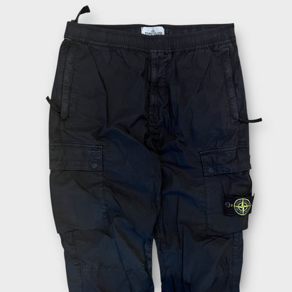 Pantalon Cargo Noir Stone Island (Valeur 385) -FR42