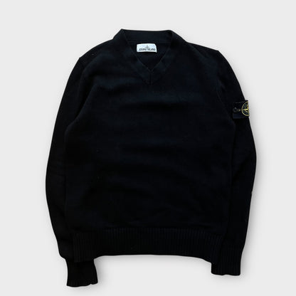 Sweat Stone Island Noir Col V - S