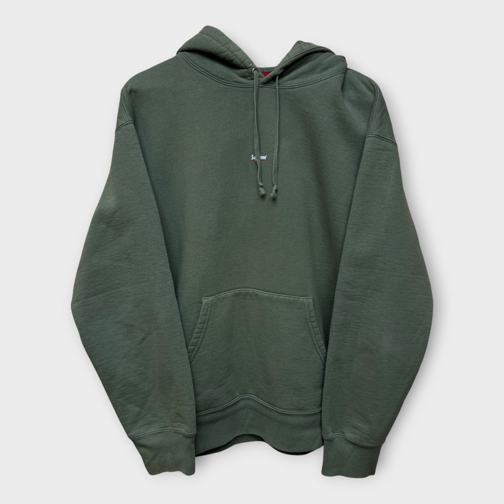 Hoodie Supreme vert kaki - XL