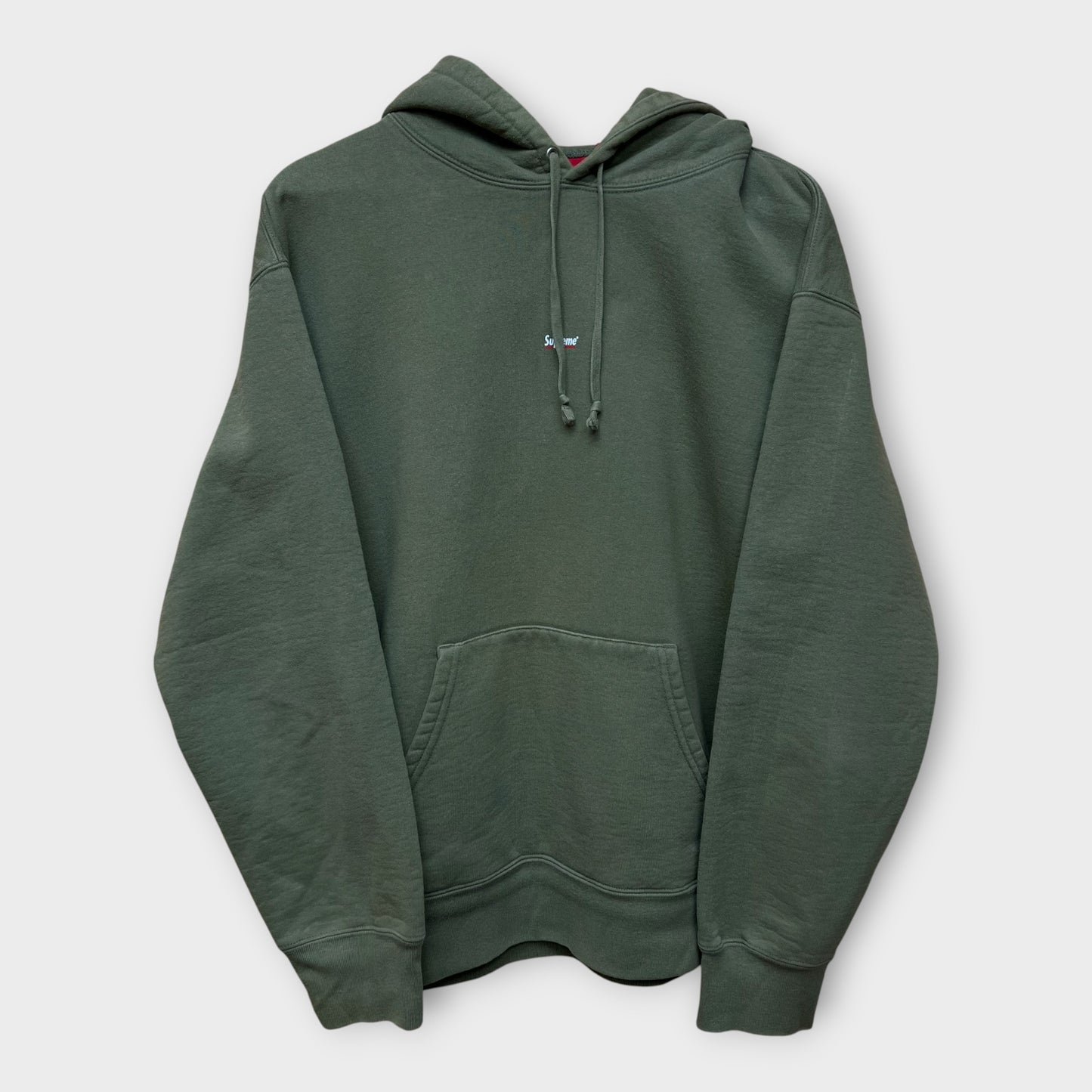 Hoodie Supreme vert kaki - XL