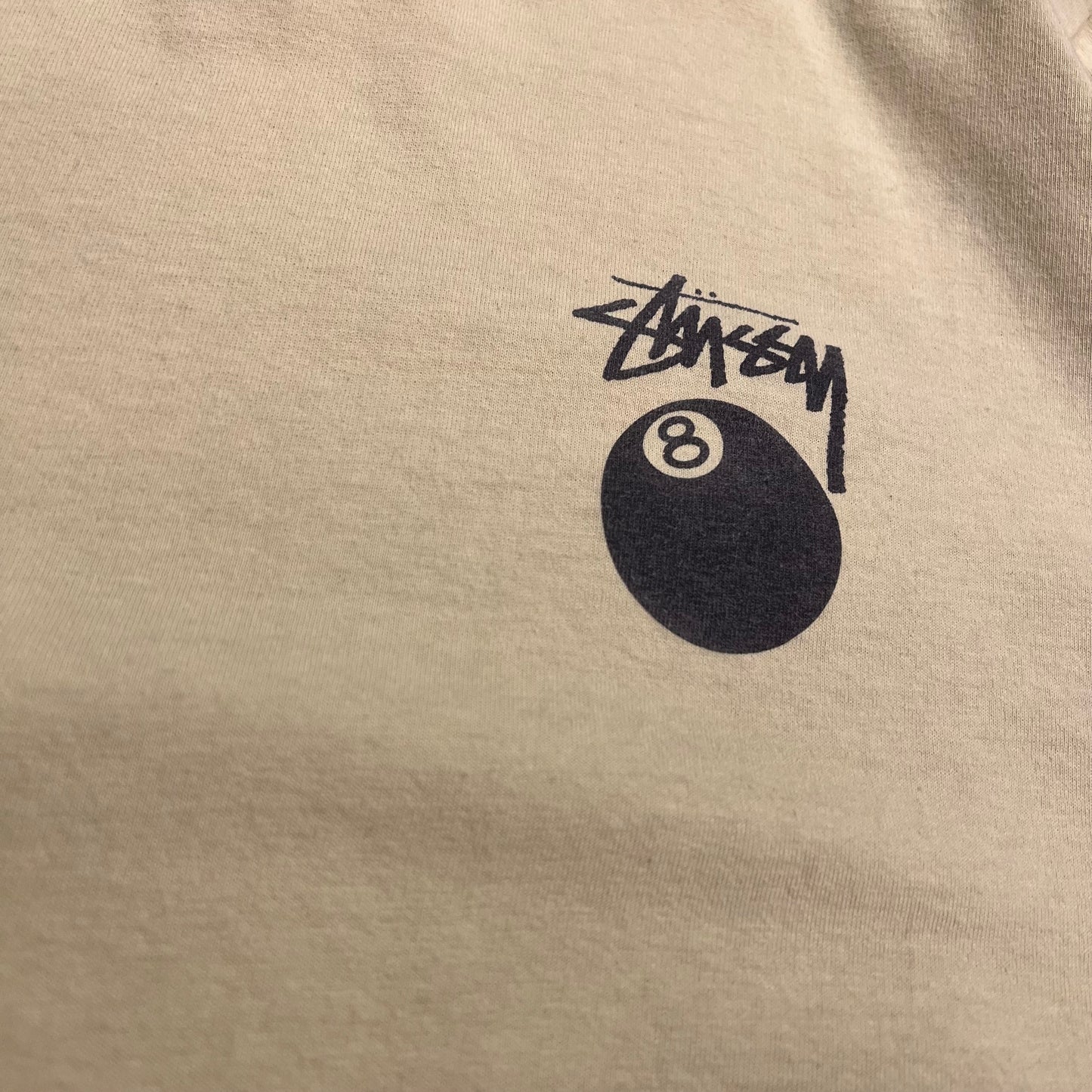 T-Shirt Stussy 8ball Jaune - M