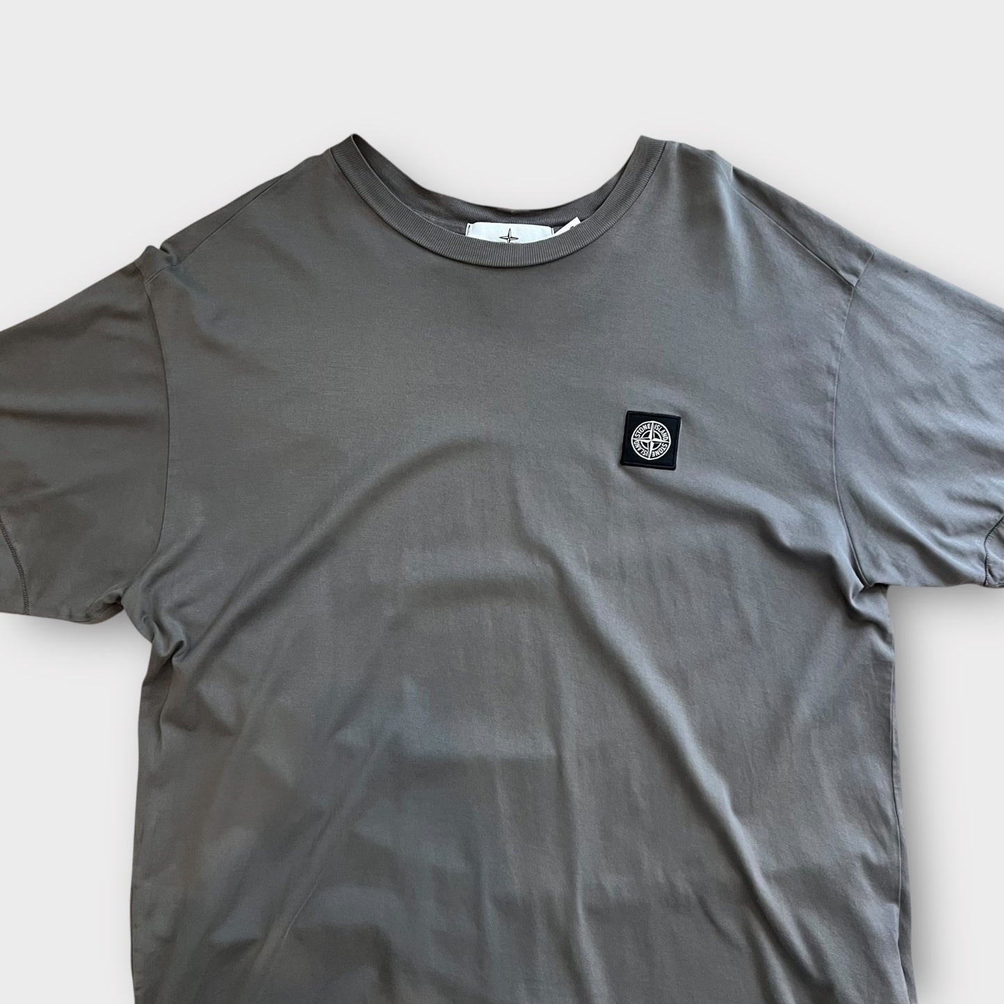 T-shirt Stone Island Gris Foncé - XL