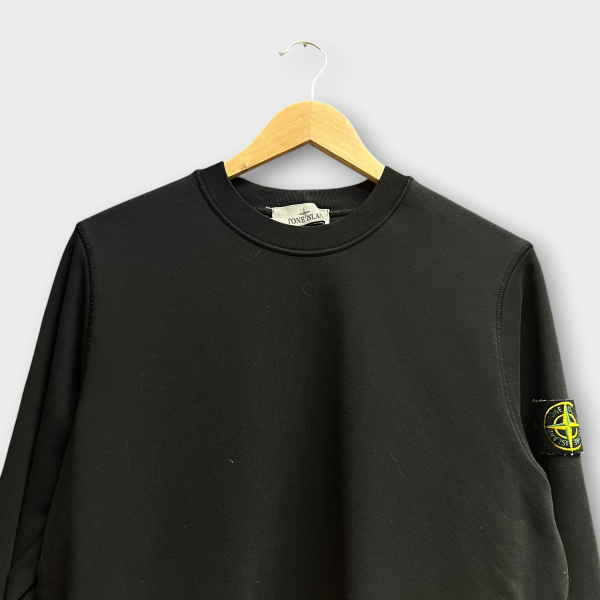 Sweat Stone Island Noir - S
