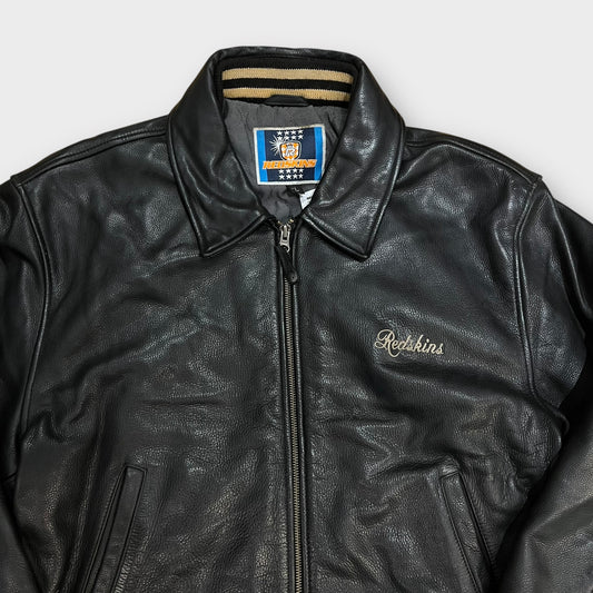 Veste En Cuir Redskins Noir - L