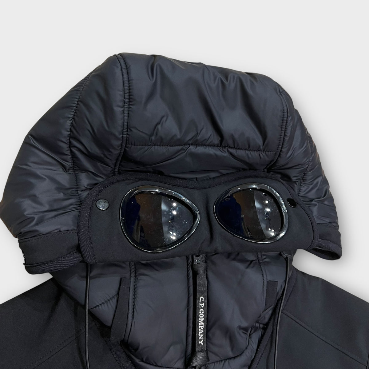 Veste C.P Company Goggle Sans Manche Noir - S
