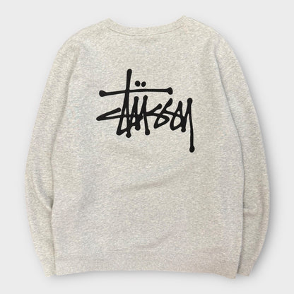 Basic sweat Stussy gris - L