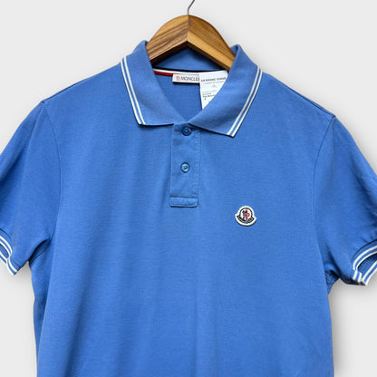 Polo Moncler Bleu Ciel - S