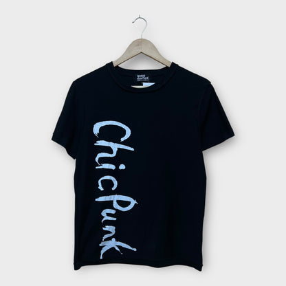 T-shirt noir Comme Des Garcons x Black Market "Chic Punk" - S